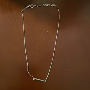 Kendra Scott silver necklace